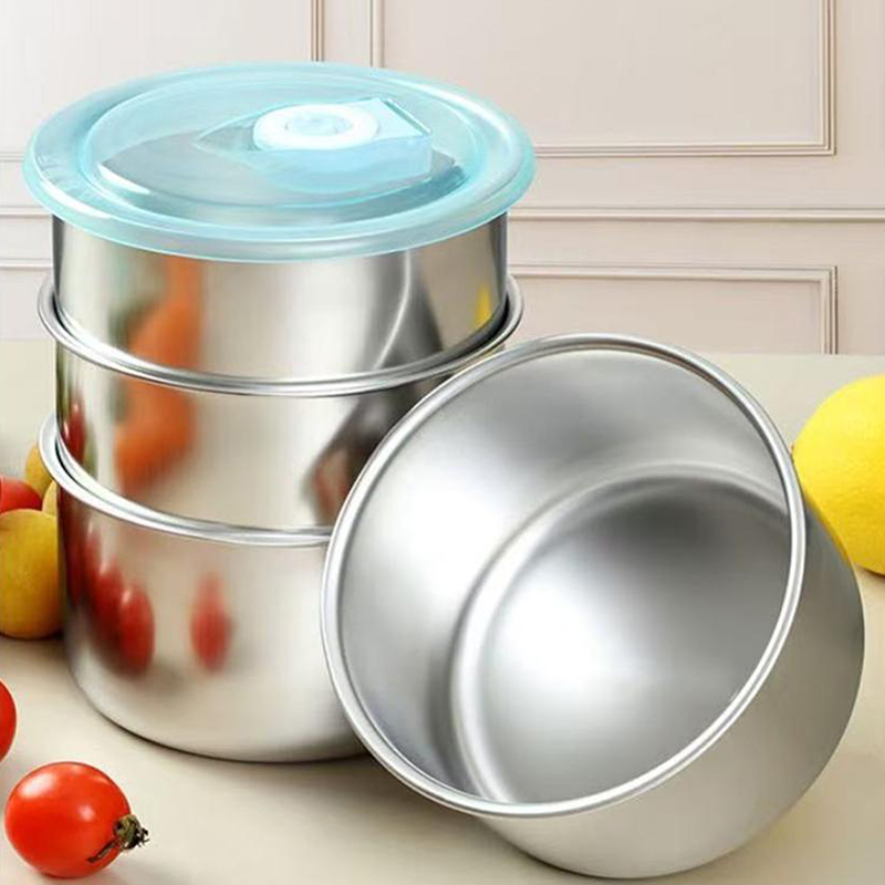 Meal Prep Microwave - Caja de Almuerzo de Acero Inoxidable,
