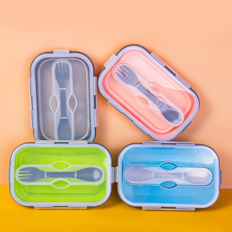 Meal Prep Microwave - Fiambrera plegable japonesa para niños y