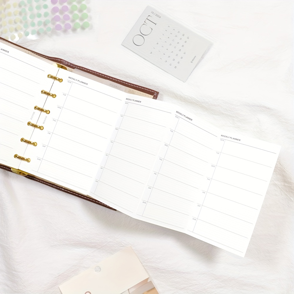 Meal Prep Planner - Fromthenon 10 Hojas A6/A7 de Fácil