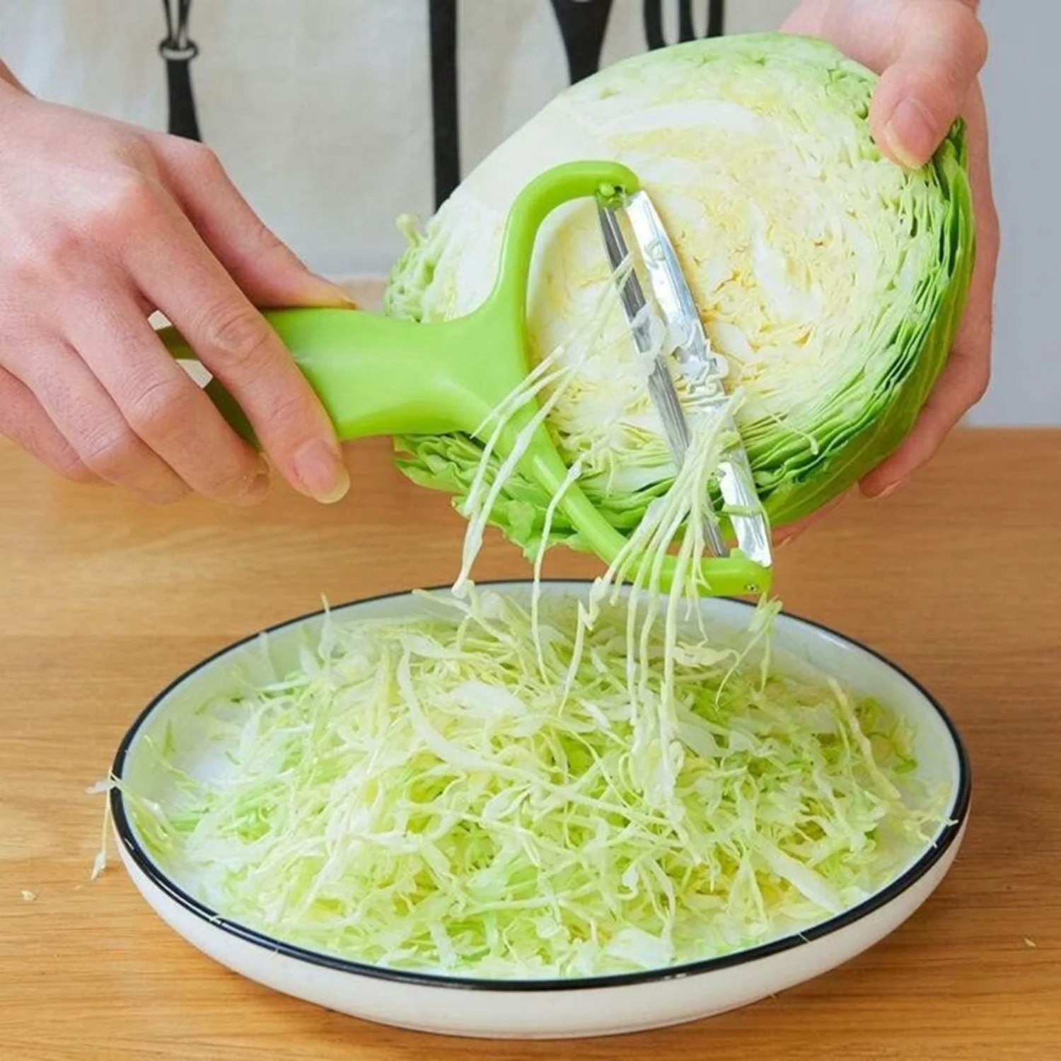 Meal Prep Or Prep Meal - Rebanador/espinador/escalador de verduras: herramienta compacta y