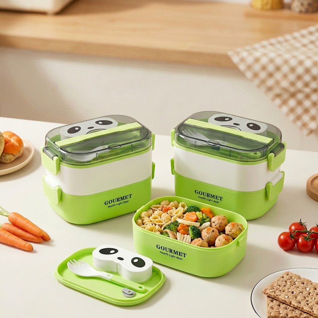 Meal Prep Or Prep Meal - Lonchera Bento de Plástico Apta para