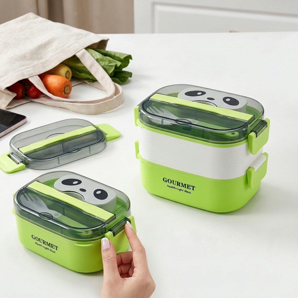 Meal Prep Or Prep Meal - Lonchera Bento de Plástico con Diseño