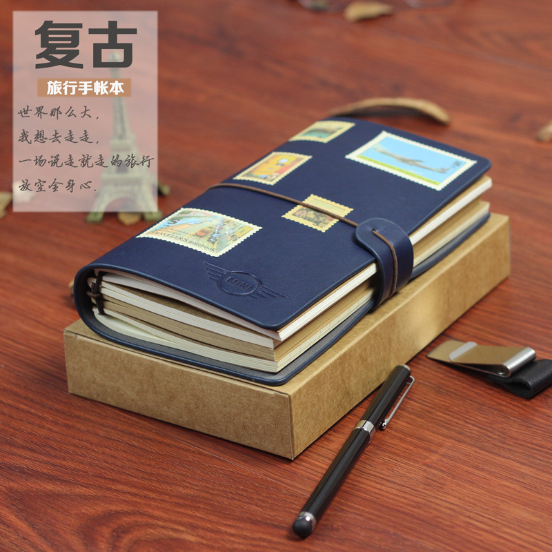 Meal Prep Planner - Libreta Creativa con Correa, A6, Retro,