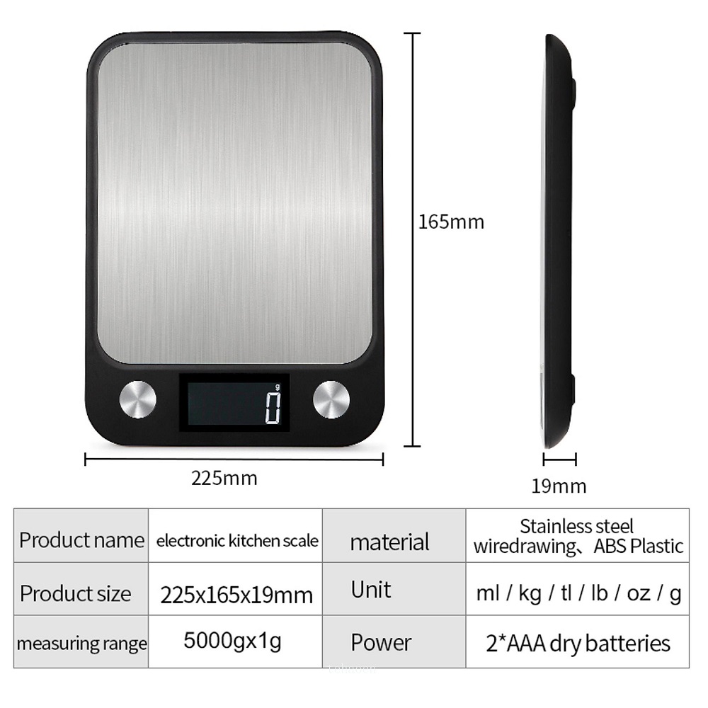 Báscula Digital de 5 kg de Cap - Portion Scale Digital reseña y precio