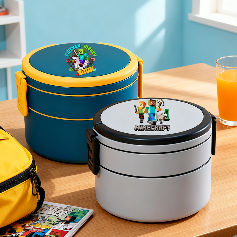 Lonchera de doble capa con tem - Meal Prep Microwave reseña y precio