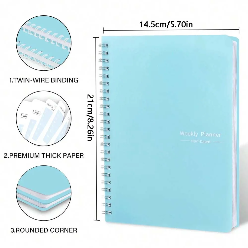 Planificador Semanal A5, Plani - Meal Prep Planner reseña y precio