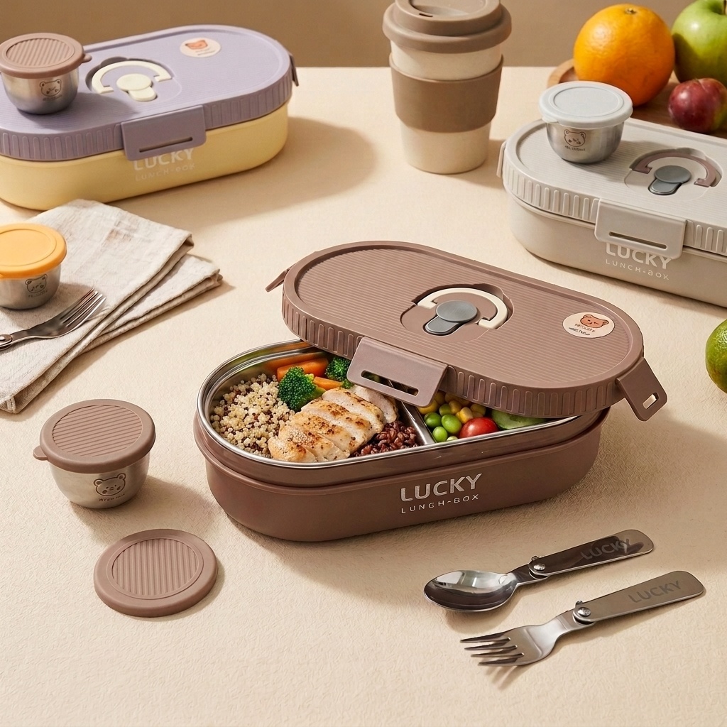 Lonchera Portátil Hermética de - Meal Prep Or Prep Meal reseña y precio