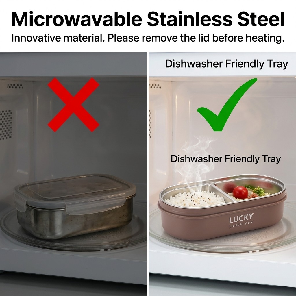 Lonchera Portátil Hermética de - Meal Prep Or Prep Meal reseña y precio