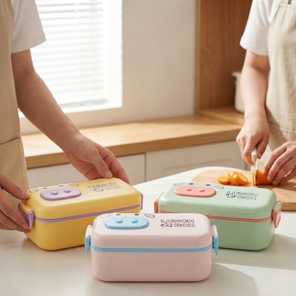 Lonchera Kawaii de Plástico pa - Meal Prep Or Prep Meal reseña y precio