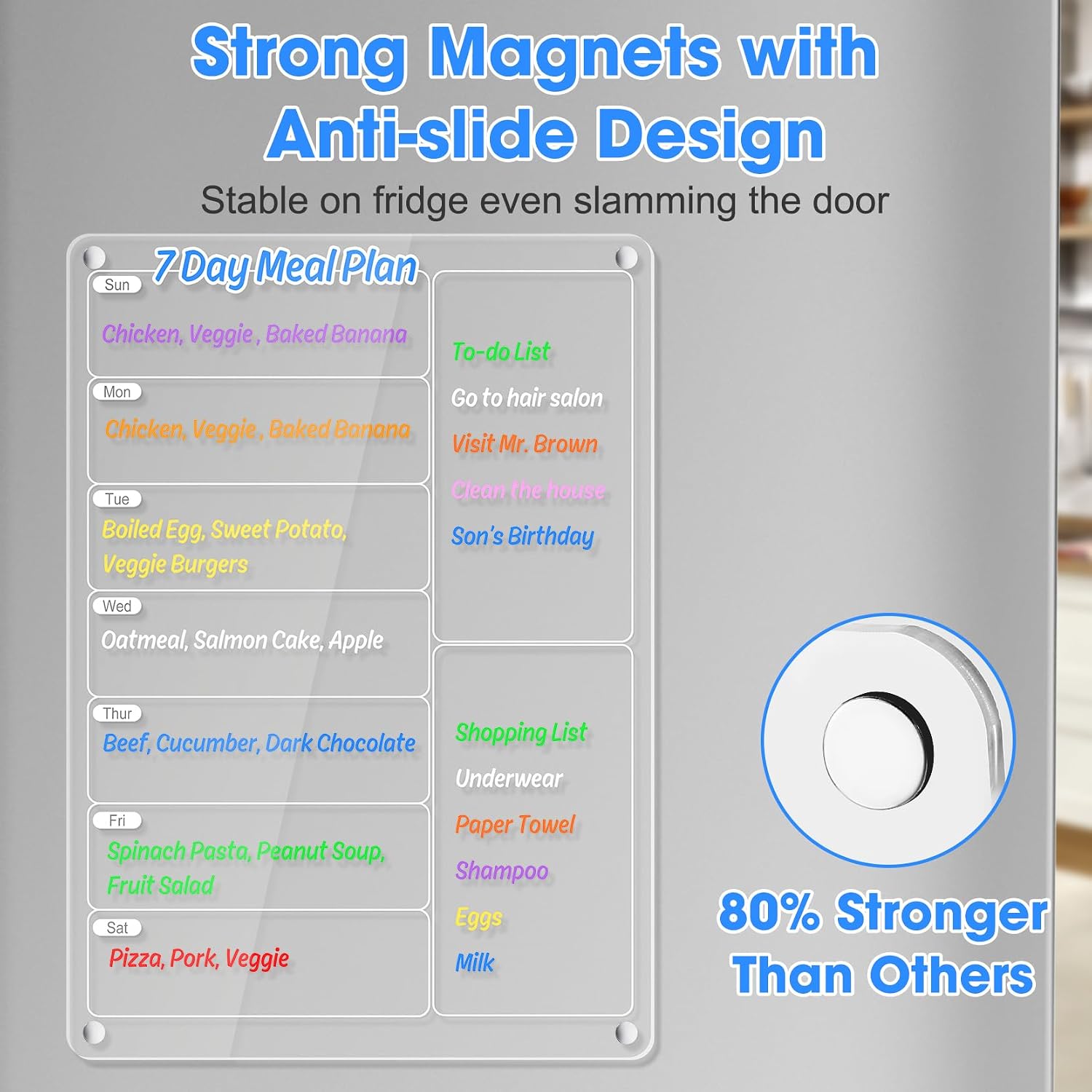 Planificador semanal de comida - Meal Prep Planner reseña y precio