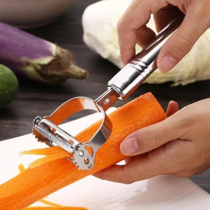 Pelador de Acero Inoxidable pa - Meal Prep Keto reseña y precio