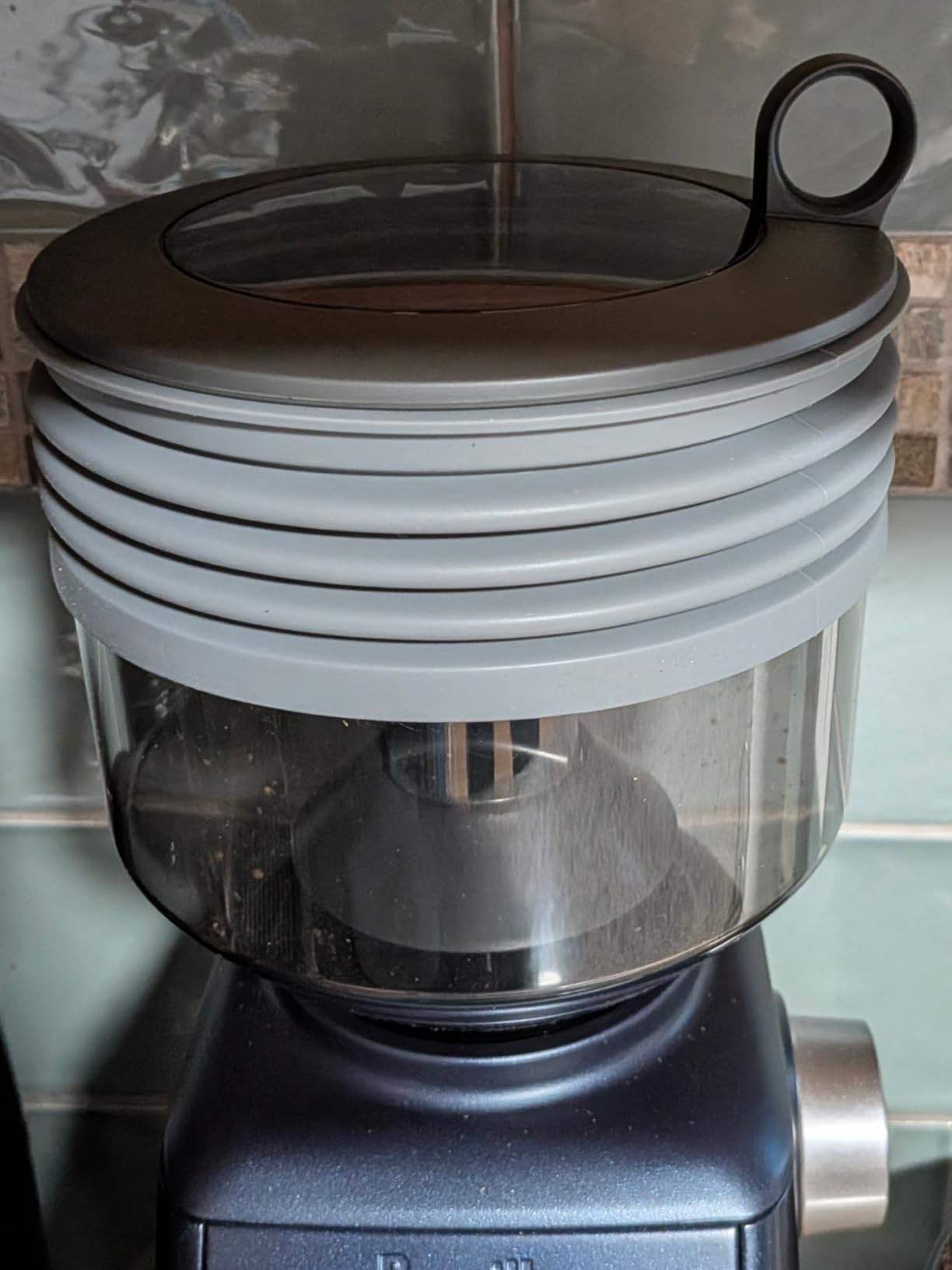 Fuelle de silicona y tolva de  - Breville Espresso Bes870 reseña y precio