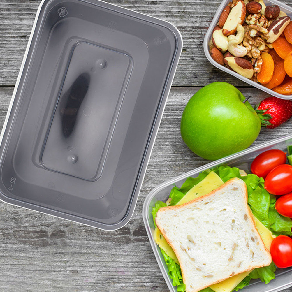 50 Cajas Rectangulares Desecha - Meal Prep Rice reseña y precio