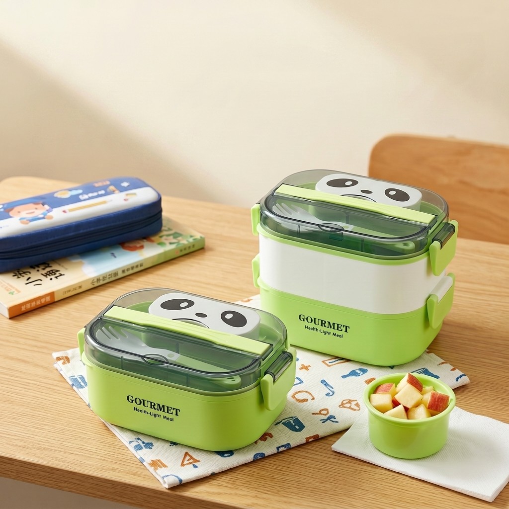 Lonchera Bento de Plástico Apt - Meal Prep Or Prep Meal reseña y precio