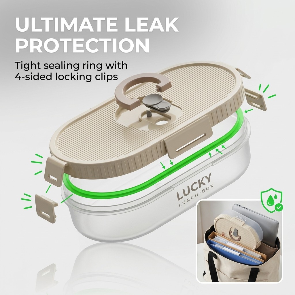 Lonchera Bento Portátil, Juego - Meal Prep Or Prep Meal reseña y precio
