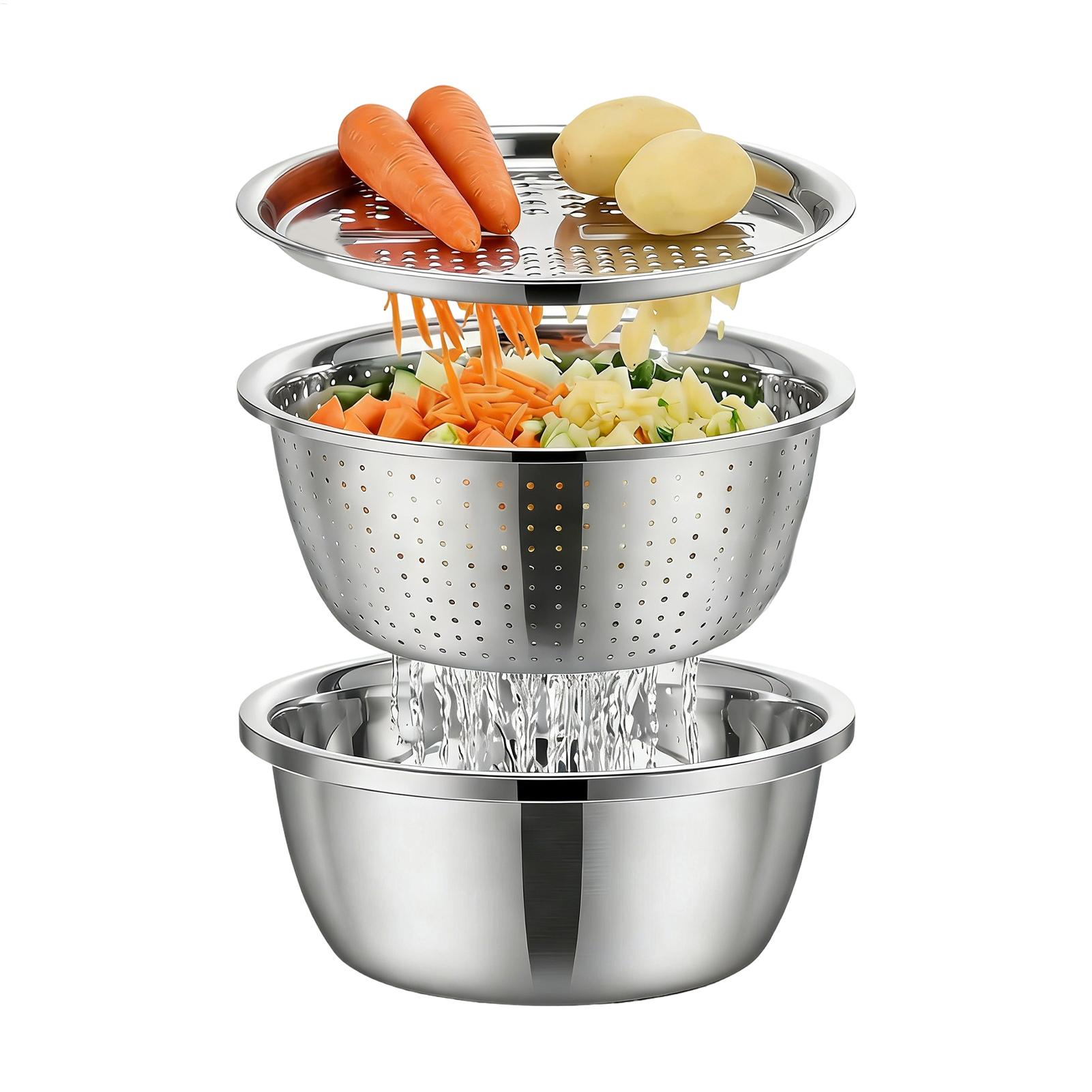 Cesta Coladora de Acero Inoxid - Meal Prep Rice reseña y precio