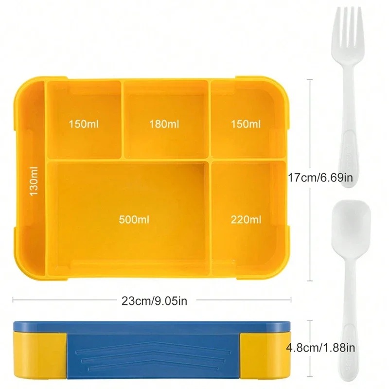 Lonchera Bento de 1330 ml para - Meal Prep Or Prep Meal reseña y precio