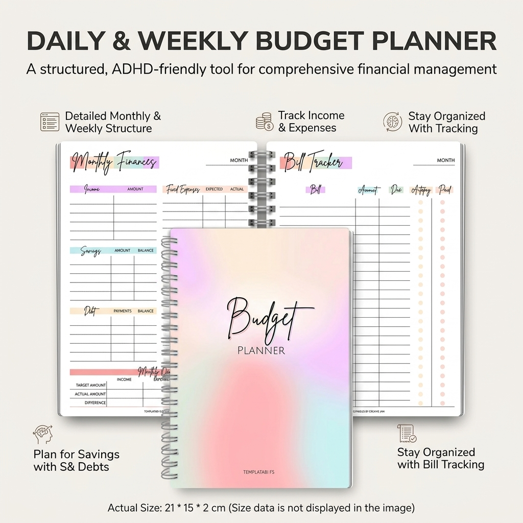 Cuaderno de Ingresos y Gastos  - Meal Prep Planner reseña y precio