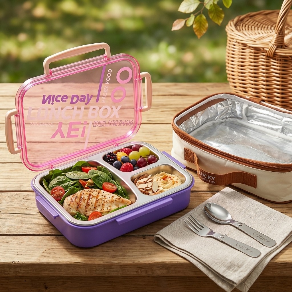 Lonchera de Acero Inoxidable 3 - Meal Prep Or Prep Meal reseña y precio