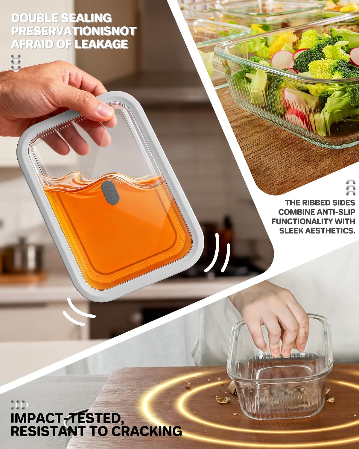 Paquete de 2 Recipientes de Vi - Meal Prep Microwave reseña y precio