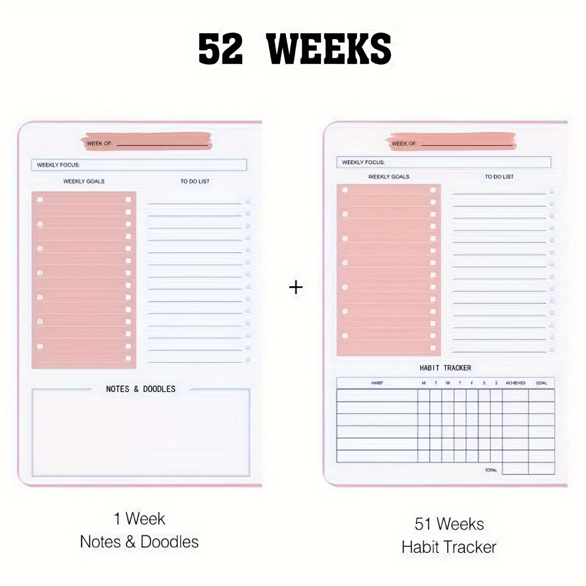 Planificador semanal en inglés - Meal Prep Planner reseña y precio