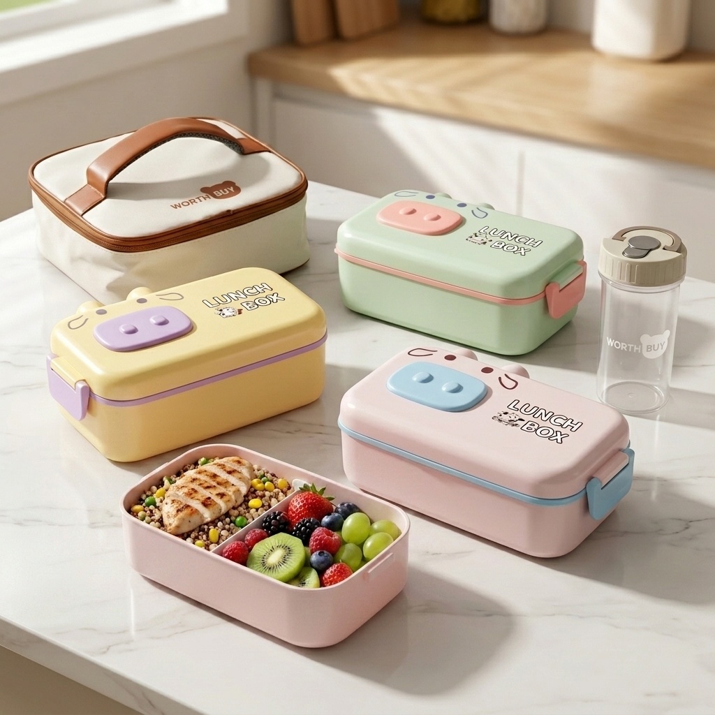 Lonchera Bento para Niños, de  - Meal Prep Or Prep Meal reseña y precio