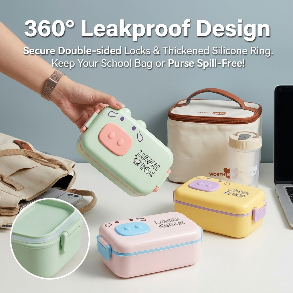 Lonchera Bento para Niños, de  - Meal Prep Or Prep Meal reseña y precio
