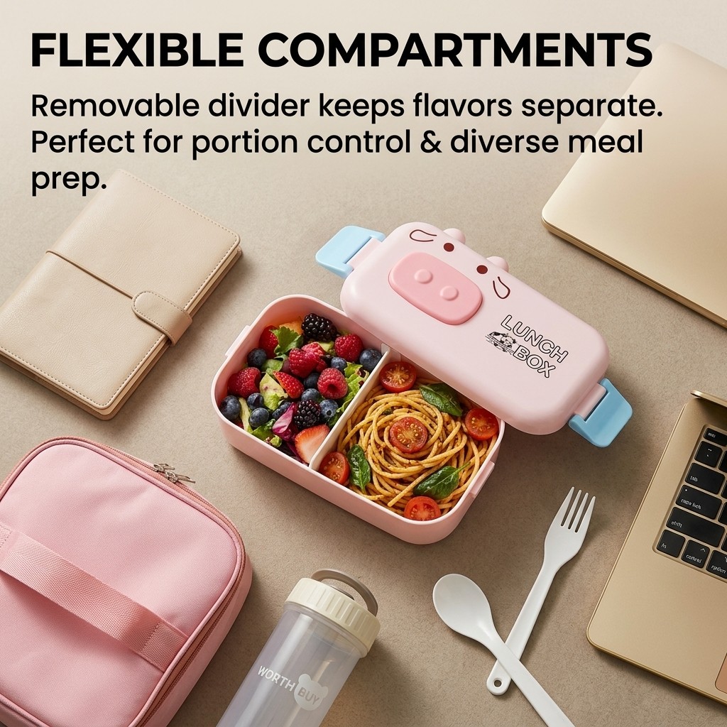 Lonchera Bento para Niños, de  - Meal Prep Or Prep Meal reseña y precio