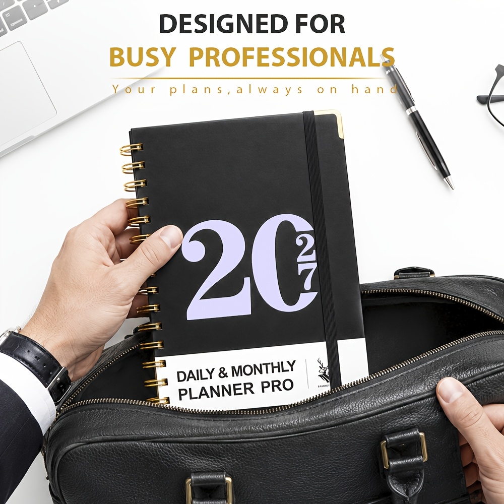 Agenda Diaria 2027 con Anillas - Meal Prep Planner reseña y precio