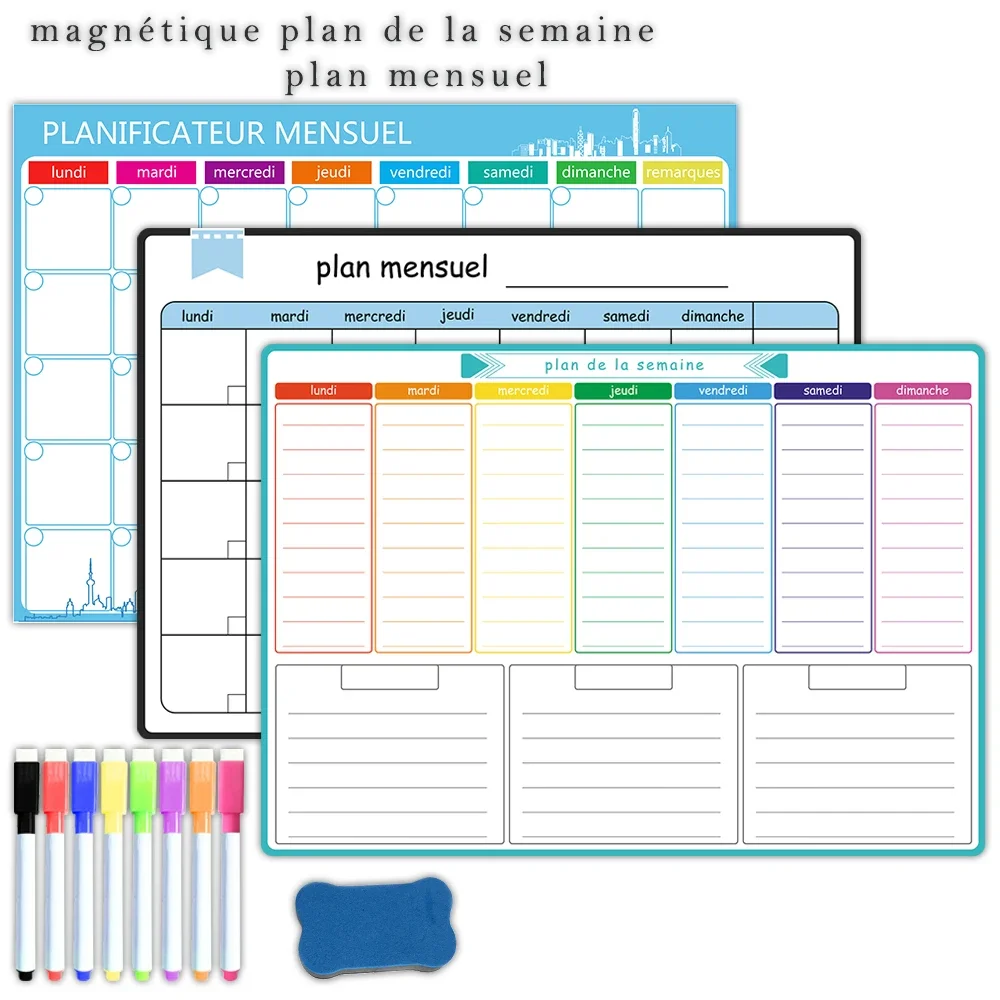 Planificador magnético semanal - Meal Prep Planner reseña y precio