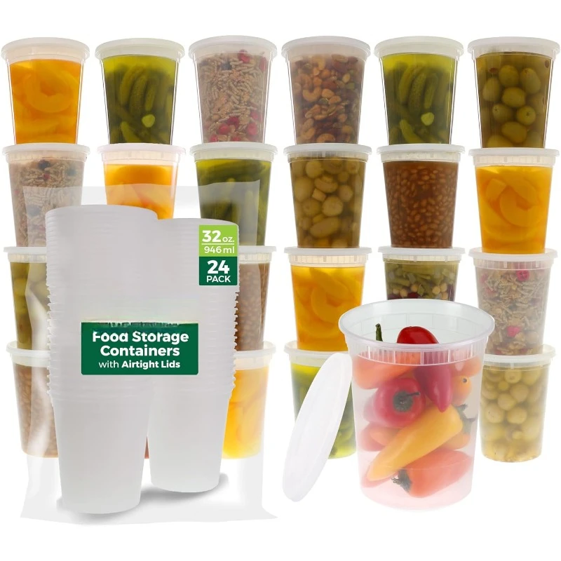 Contenedores de plástico con t - Meal Prep Microwave reseña y precio