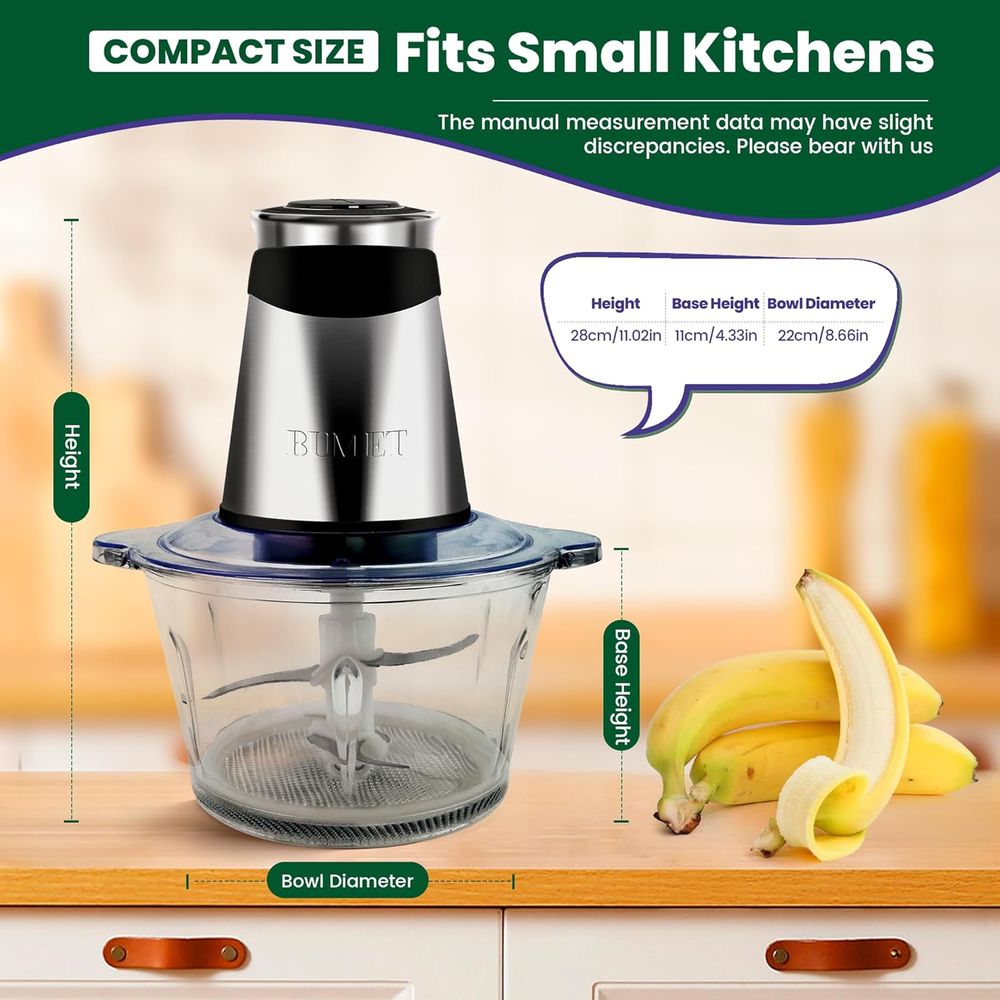 Picadora de Carne de 500W con  - Veggie Chopper Cup reseña y precio