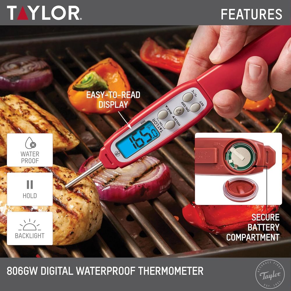 Termómetro Digital para Carne  - Meal Prep High Protein reseña y precio