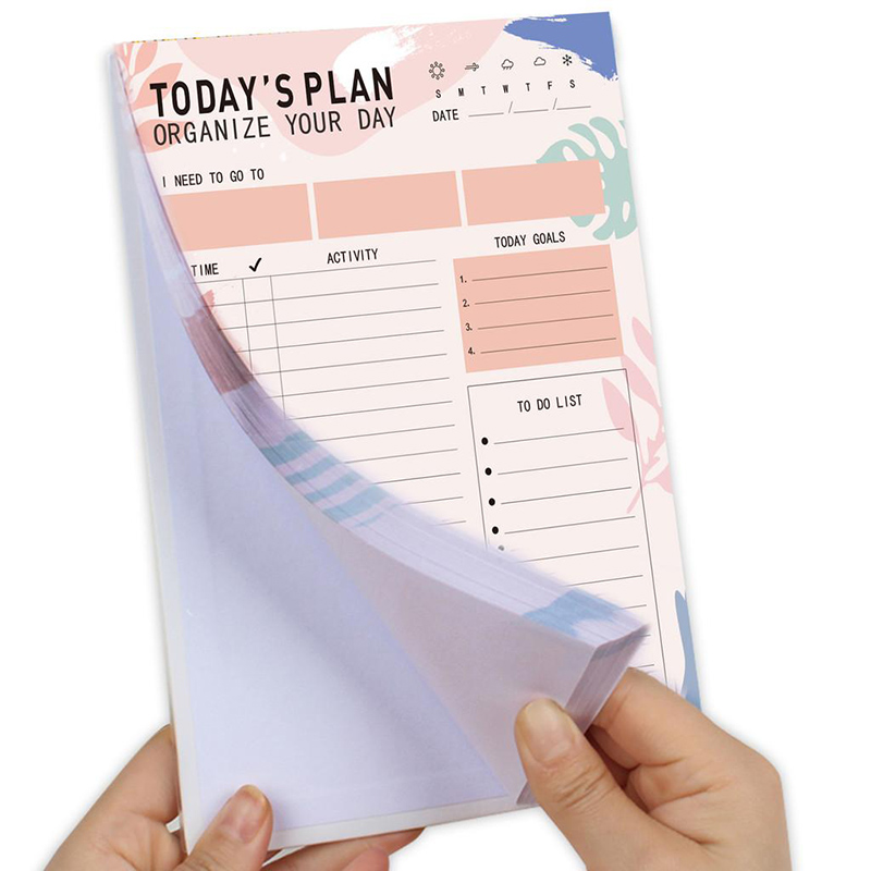 Bloc de notas planificador dia - Meal Prep Planner reseña y precio