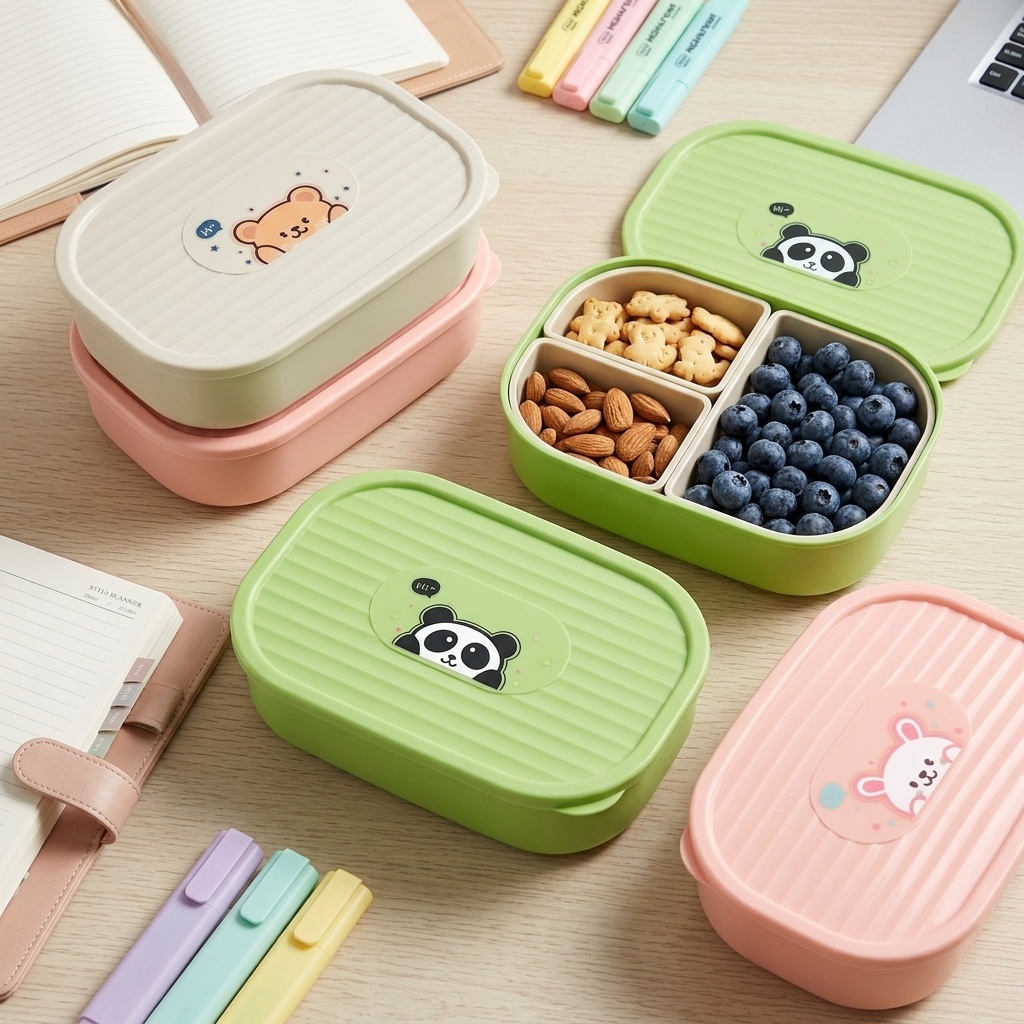 Lonchera de plástico con divis - Meal Prep Microwave reseña y precio